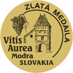 Vitis Aurea Modrá (2022) zlatá medaila