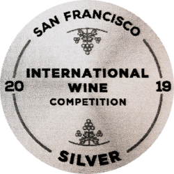 International wine competition San Francisco (2019) strieborná medaila
