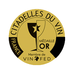 Citadelles du Vin Bordeaux Francúzsko (2019) zlatá medaila