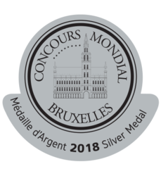 Concours mondial de Bruxelles v Číne (2020) strieborná medaila