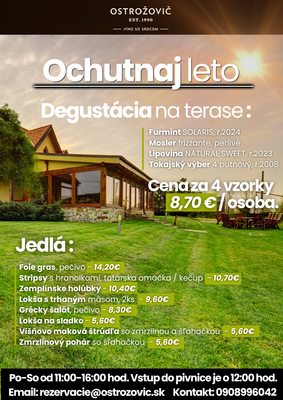 Letná ponuka 2026