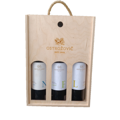 Darčekový set na 3 fľaše Nobis, Furmint, Lipovina Abbrevio